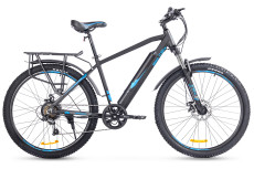 Велогибрид Eltreco XT 800 Pro черно-синий-2671