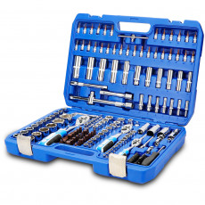 Набор инструментов 172 предмета GOODKING B-10172 1/4" 3/8" 1/2" трещотка 72 зуба Набор инструментов для автомобиля для дома