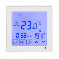 Touch thermostat with automatic programming REXANT, R200W, white