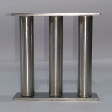 Rectangular magnetic grid PROF-MAGNET, 150x150x40 mm, 3 rods