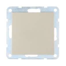 Переключатель 1-кл., перекрестный (схема 7) 16 A, 250 B (бежевый) LK60