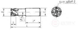 Фреза 2220-0501 ГОСТ 20536