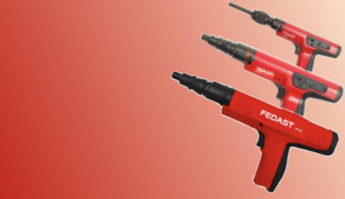 Fedast представляет пороховые монтажные пистолеты для разных типов работ