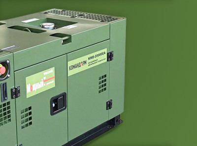 Komandarm KMD-16000EA and KMD-20000EA Industrial Generators