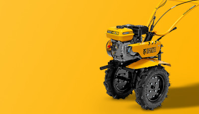 How to choose a tillerblock for work in the country, we analyze on the DENZEL line