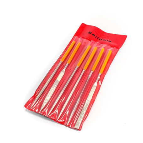 Set of diamond fillets 160 mm 6 pcs Beltools