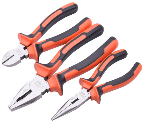 A set of hinge-lip tools, 2-component ergonomics handle, 3 prem.// HARDEN