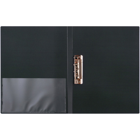 Folder with Berlingo "Standard" clip, 17 mm, 700 microns, black