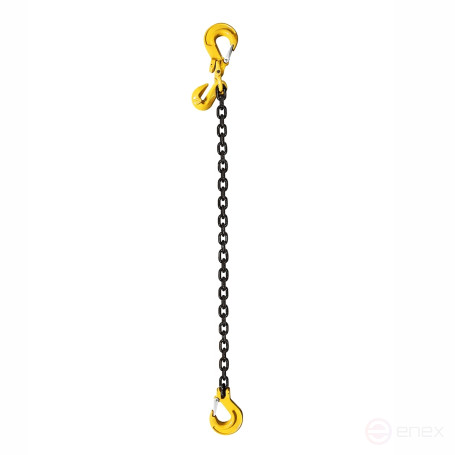 Sling hook-shortening hook 1SC OCALIFT 9t 3m chain glazed chain T8 10x30 for tightening cargo