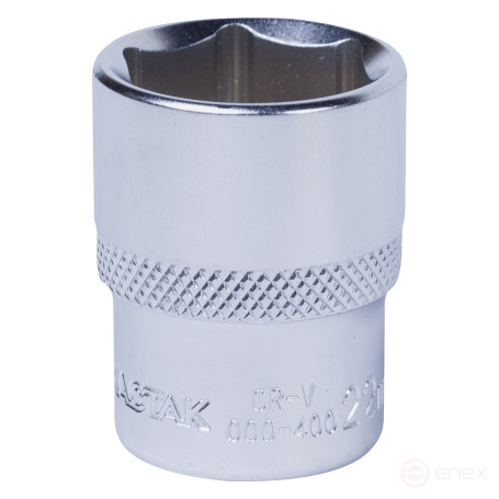 Standard hexagon socket 1/2", 22 mm MASTER 000-40022