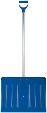 Snow shovel Pro polycarbonate, aluminum handle, large 550x420x1350 mm