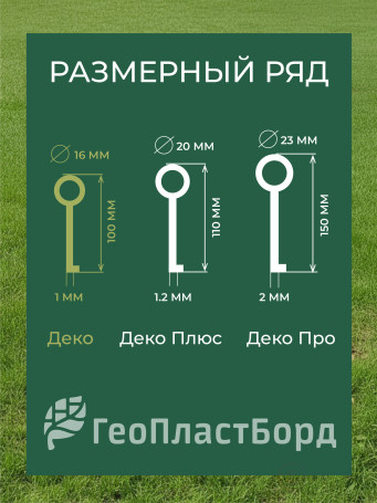 Бордюр садовый ДЕКО 10м зелёный