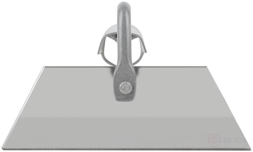Straight hoe 150x50 mm, stainless steel, without handle