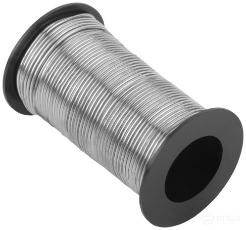 Solder POS 61 without rosin, wire diameter 1 mm, on a coil, 50 gr.