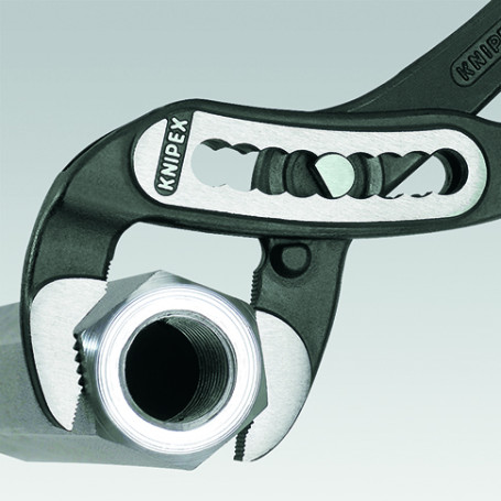 KNIPEX ALLIGATOR® клещи переставные, 50 мм (2"), под ключ 46 мм, L-250 мм, хром, 2-к ручки