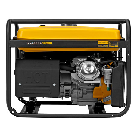 Gasoline generator GE 6900, 5.5 kW, 220 V/50 Hz, 25 l, manual start Denzel