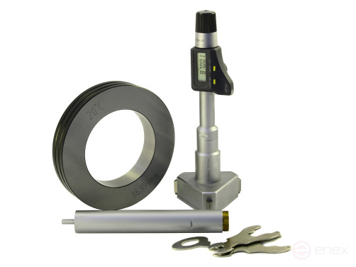 Нутромер микрометрический трехточечный цифровой НМТЦ 100-125 0,001 без установочного кольца IP54 Micron