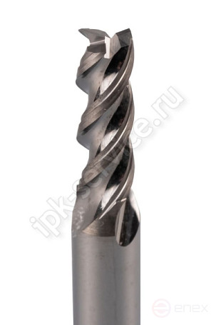 End milling cutter c/x tv.sp. f6 L=50 Z3 for aluminum