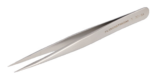 Stainless steel tweezers/antimagn/110mm/sharp tips