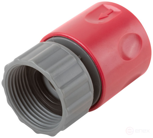 Plastic connector, 3/4" internal thread