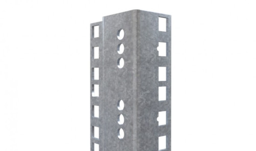 CTR19-27U-ZN 19" mounting profile 27U high, for TTB cabinets, galvanized (2 pcs. included)