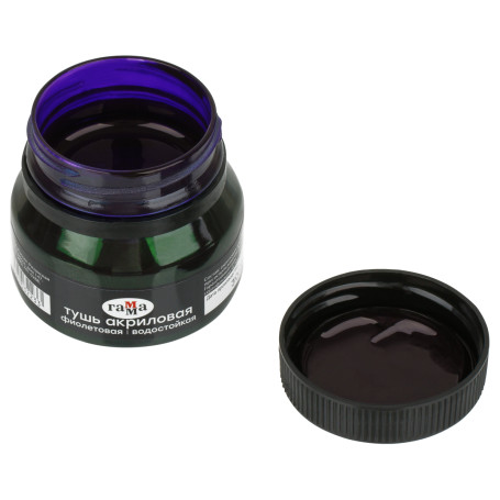Acrylic mascara, purple, 35ml