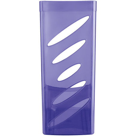 Paper tray vertical STAMP "Tropic", tinted purple, width 110mm