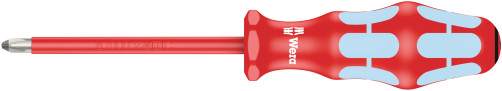 3165 i PZ VDE Dielectric phillips screwdriver made of stainless steel, PZ 2 x 100 mm