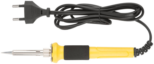 220 V soldering iron, ceramic heating element, plastic handle, conical copper tip, 50 W