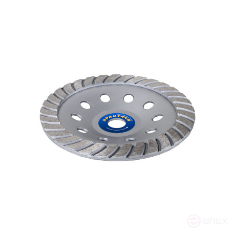 Чашка алмазная ПРАКТИКА "Эксперт" шлифовальная турбо 180 х 22 мм блистер (240-591)