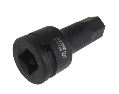 Головка торцевая 3/4" HEX H24 ударная L=100мм JTC