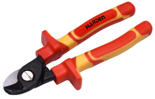Professional cable cutter 150mm. with dielectric handles up to 1000V, CRV // HARDEN