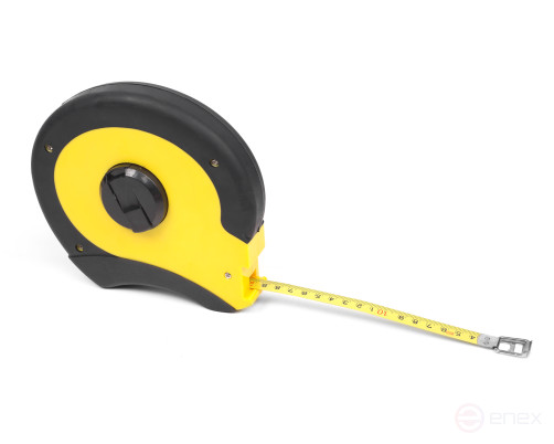 Tape measure 50m width 10mm closed case Standard HORTZ