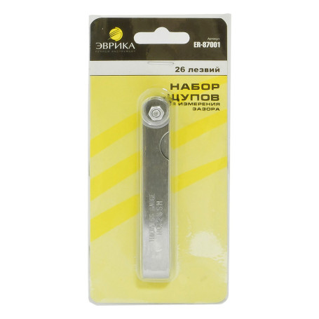ER-87001 probe set: for measuring the gap (0.038-0.635mm) of 26 EUREKA blades /1/0.05