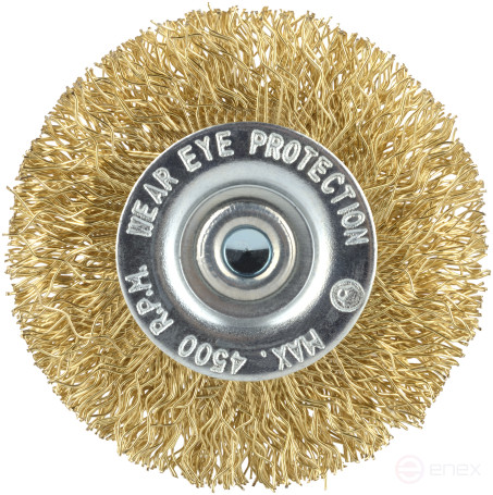 Flat drill cleaning brush D-65mm.(Avtodor) 44032