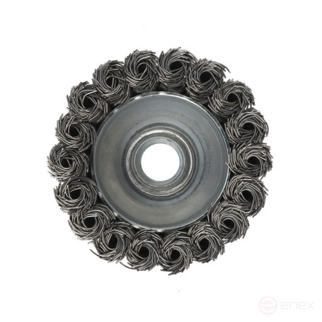 Щетка 513 нерж чаш жгут для УШМ D65 M14*2 эксперт (SS 0,5) 1 шт уп. 1/60