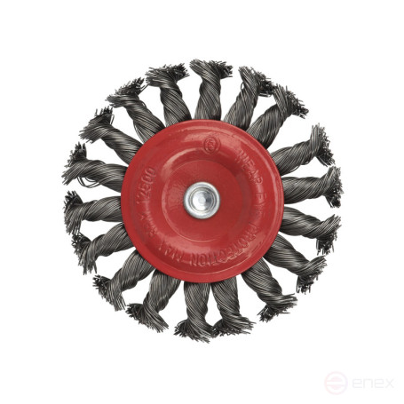 Щетка 487 диск., жгут. для дрели Эксперт хв 6 мм D100 мм уп. 1/12/36