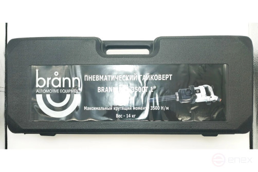 Pneumatic wrench 3500 Nm, 1" BRANN