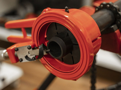 V-CUT110 cutting and chamfering device