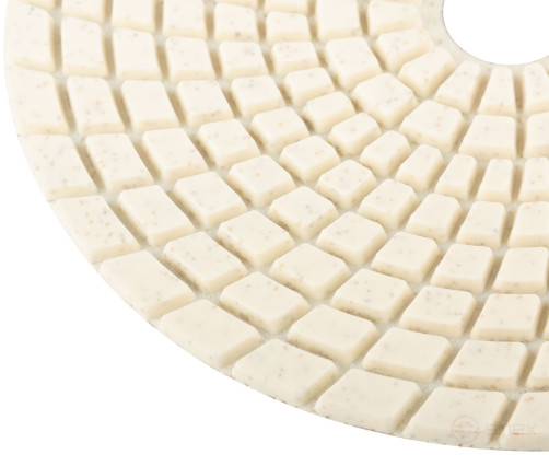 Алмазный гибкий шлифовальный круг АГШК (липучка), влажное шлифование, 125 мм, Р 30