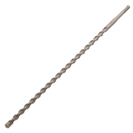 Concrete drill, double spiral, three dust-removing edges, 14 x 460 mm DENZEL
