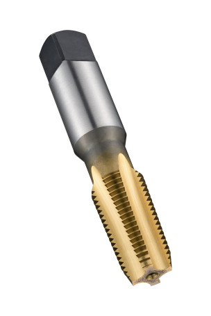 Machine tap with straight chip groove NPT 1/4", E7211/4
