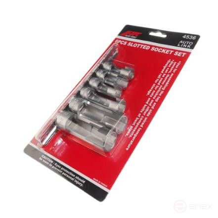 Set of split 6-sided 6-piece JTC heads