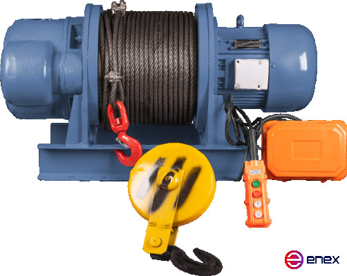 Electric winch GEARSEN KDJ-2500 (2500kg x 100m, 380V)