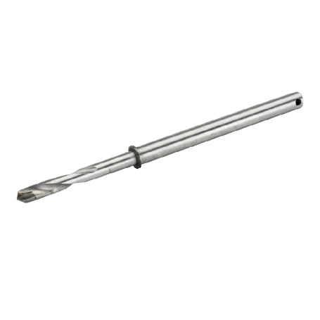Guide drill bit HSS 6.35 x 81 mm with carbide soldering