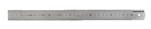 12" stainless steel ruler