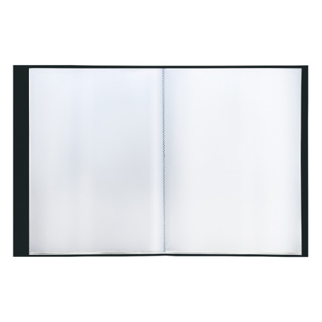 Folder with 60 Berlingo "Standard" inserts, 21 mm, 700 microns, black