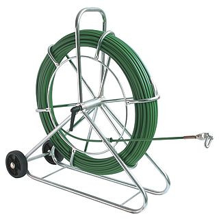 FIX cable pulling device, vertical, with wheels, 80 m