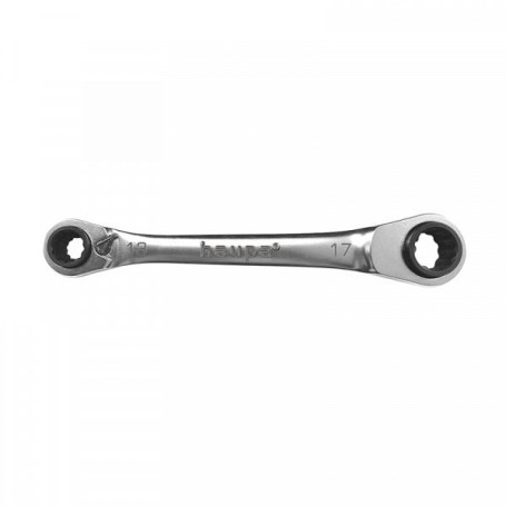 Ключ трещоточный 4 в 1, 8x10мм + 12x13 мм