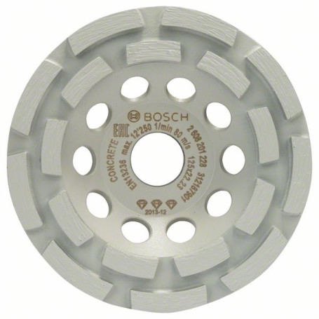 Diamond Cup Grinding Wheel Best for Concrete 125 x 22.23 x 4.5 mm, 2608201228